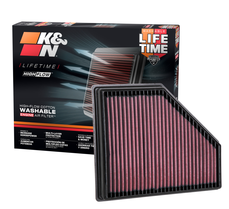 Picture of K&N Engineering KN Drop in Air Filters - 33-3136