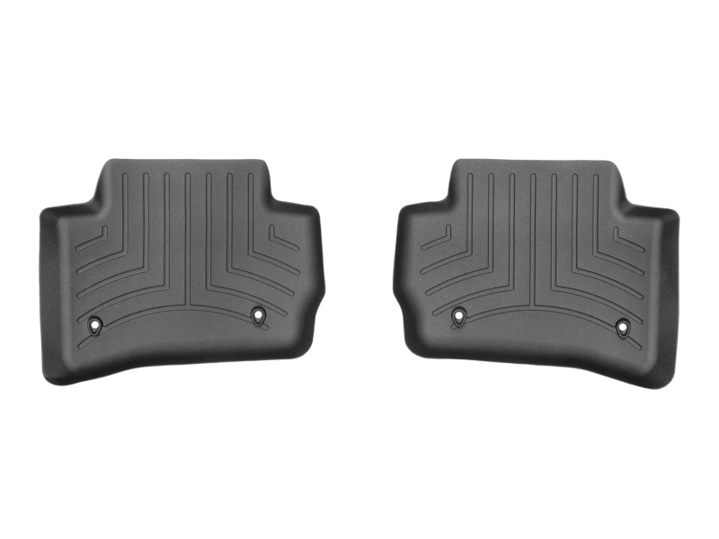 Picture of WeatherTech WT FloorLiner-Rear-Blk Floor Mats - 449632