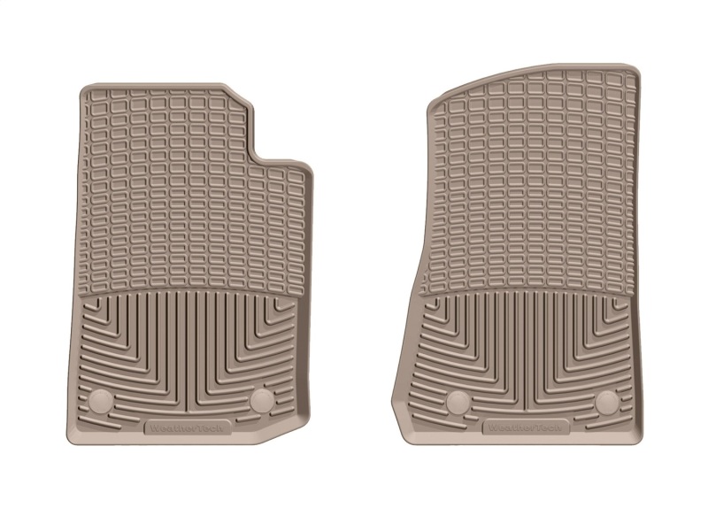 Picture of WeatherTech WT Rubber Mats-Front-Tan Floor Mats - W475TN