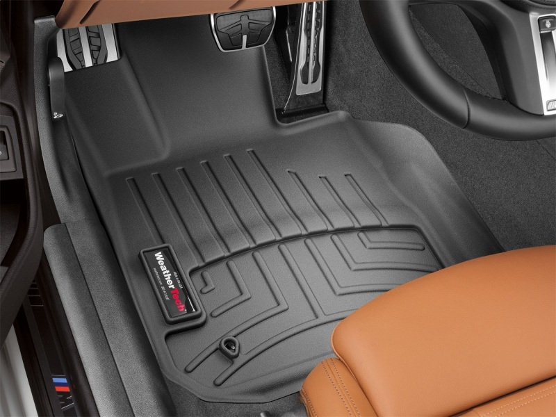 Picture of WeatherTech WT FloorLiner-Front-Blk Floor Mats - 4415301