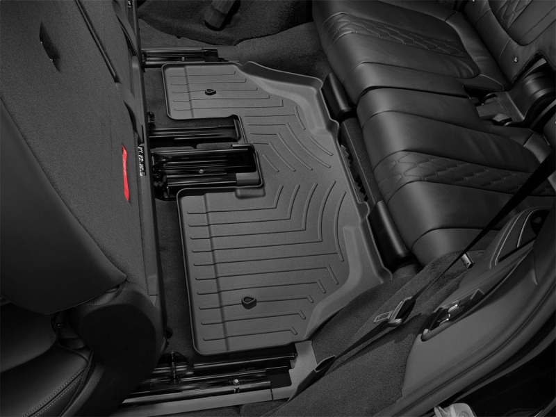 Picture of WeatherTech WT FloorLiner-Rear-Blk Floor Mats - 4415074