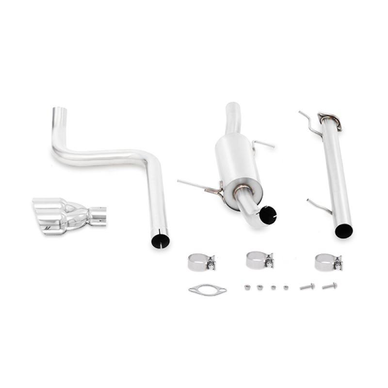 Picture of Mishimoto 14-16 Ford Fiesta ST 1.6L 2.5in Stainless Steel Cat-Back Exhaust w/ Polish Tips