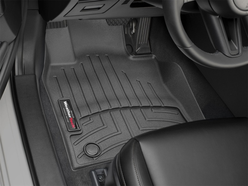 Picture of WeatherTech WT FloorLiner-Front-Blk Floor Mats - 4415361