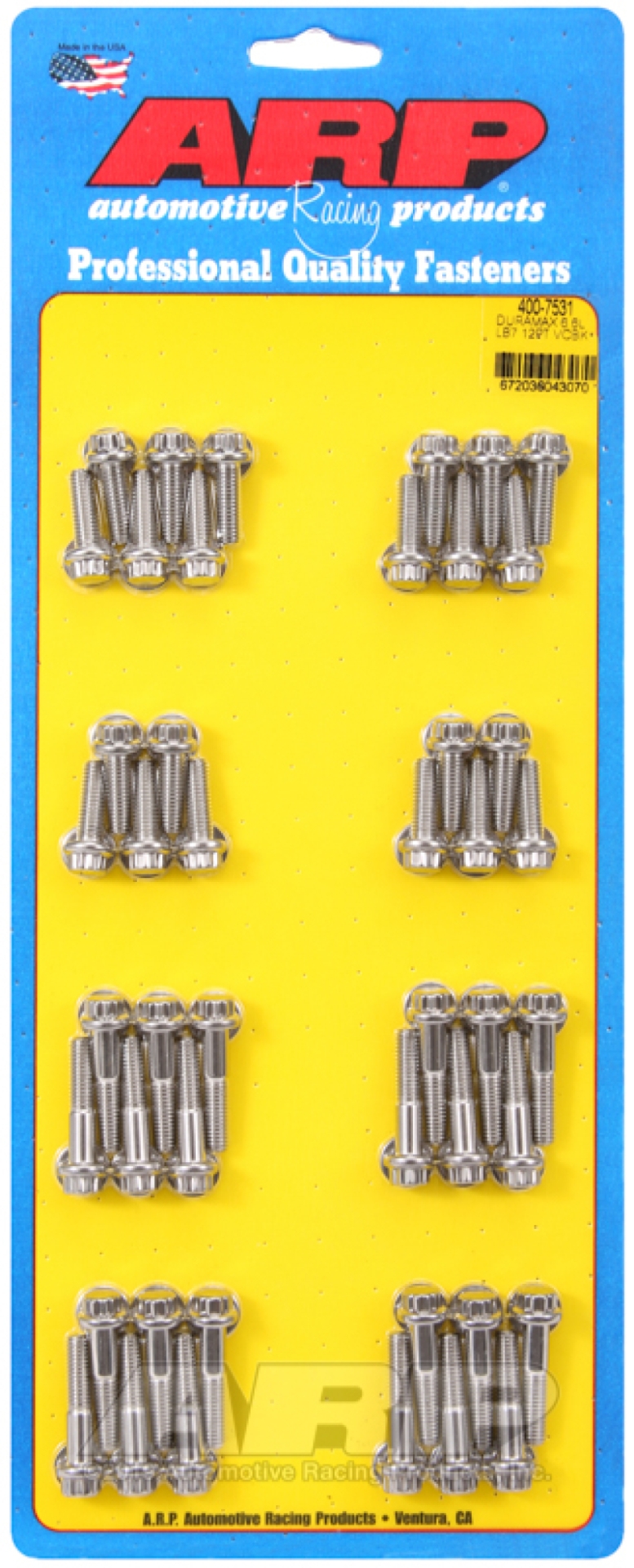 Picture of ARP Valve Cover Bolt Kit Hardware Kits - 400-7531