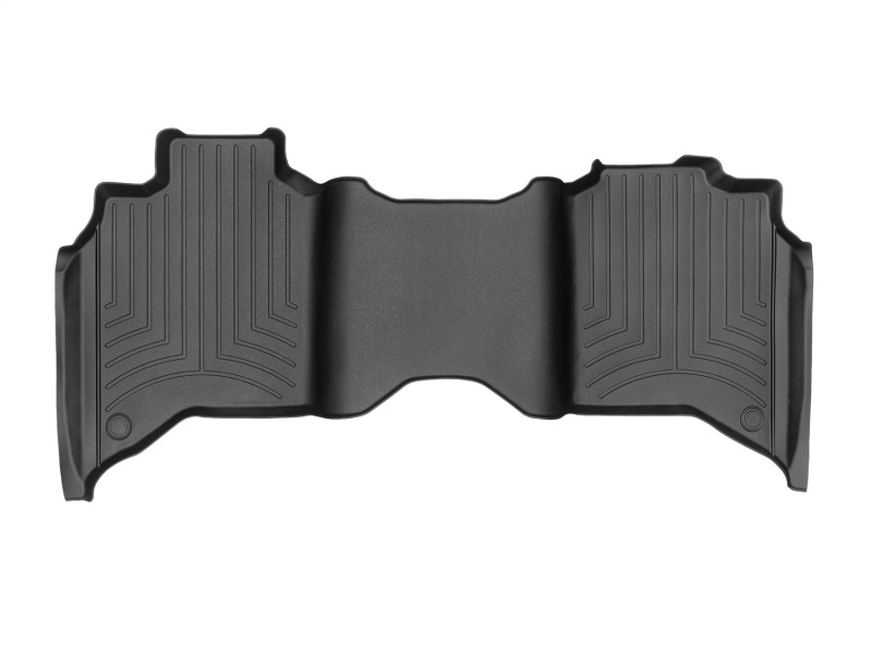Picture of WeatherTech WT FloorLiner-Rear-Blk Floor Mats - 4415452