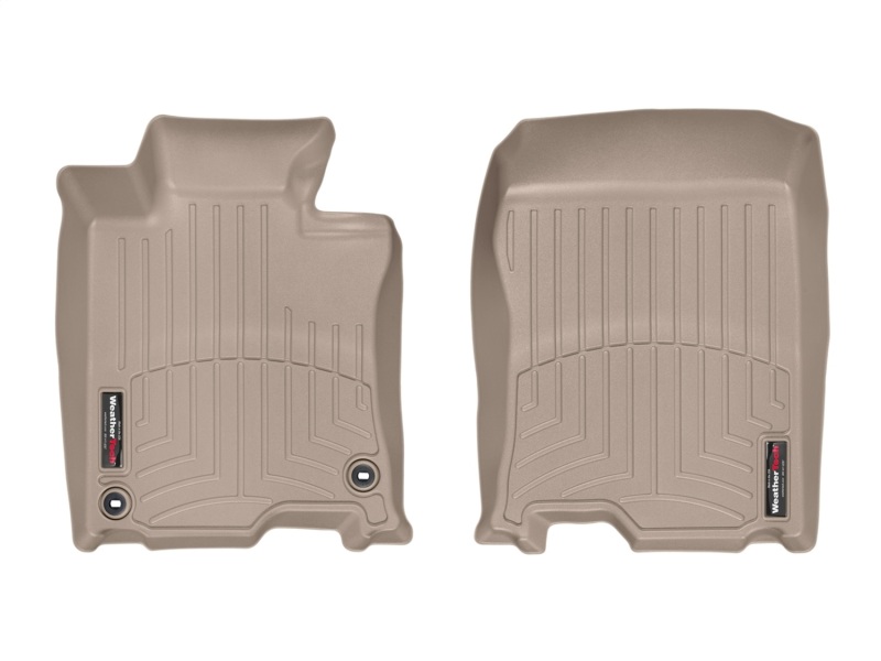 Picture of WeatherTech WT FloorLiner-Front-Tan Floor Mats - 456401