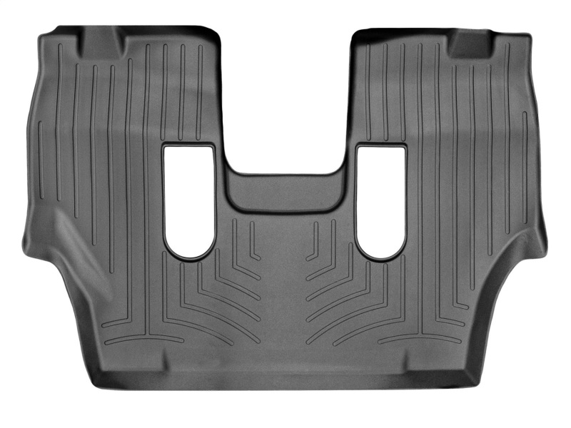 Picture of WeatherTech WT FloorLiner-Rear-Blk Floor Mats - 443245