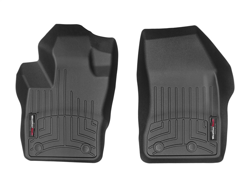 Picture of WeatherTech WT FloorLiner-Front-Blk Floor Mats - 448141