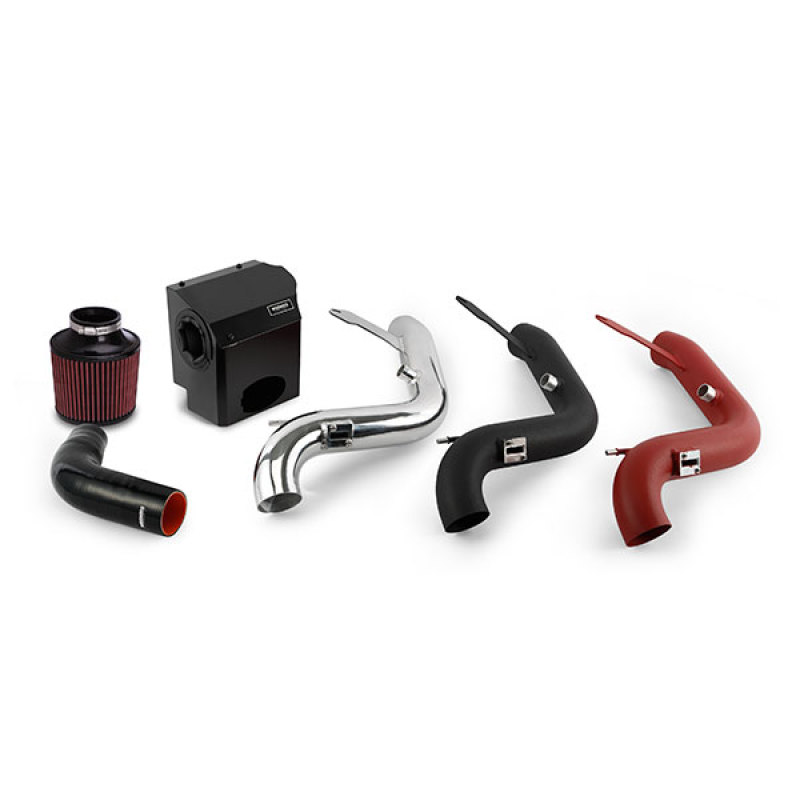 Picture of Mishimoto 14-15 Ford Fiesta ST 1.6L Performance Air Intake Kit - Wrinkle Red