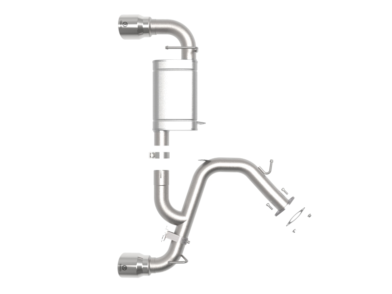 Picture of aFe Exhaust Axle Back - 49-37007-P