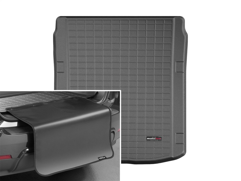 Picture of WeatherTech WT Cargo Liners-Black Floor Mats - 401255SK