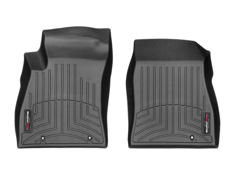 Picture of WeatherTech WT FloorLiner-Front-Blk Floor Mats - 4412791