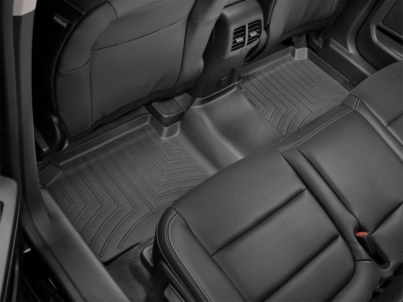 Picture of WeatherTech WT FloorLiner-Rear-Blk Floor Mats - 4415872