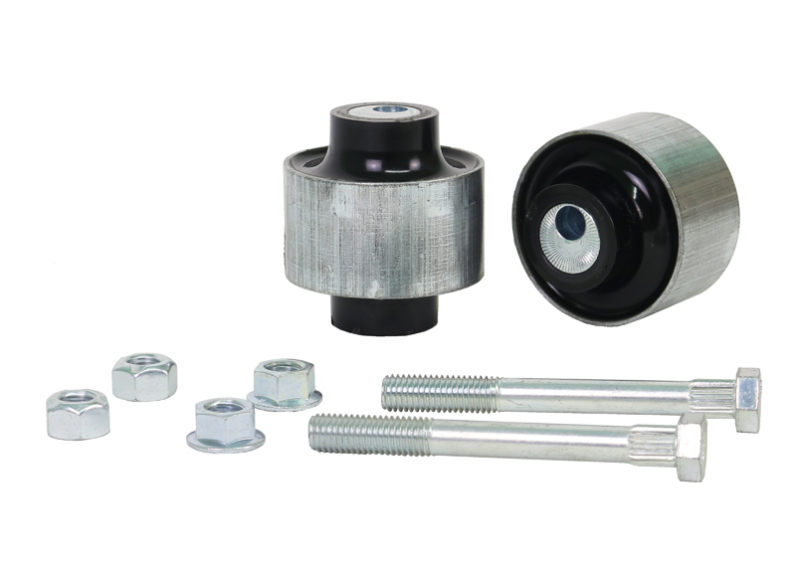 Picture of Whiteline 05-12 / 16-18 BMW 120i Front Caster Adj Kit-Radius Arm Bushing