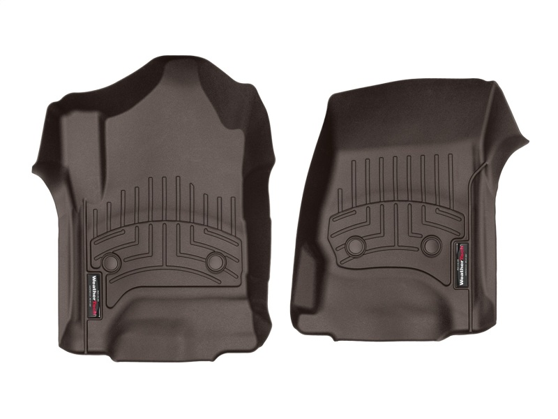 Picture of WeatherTech 14-18 Chevrolet Silverado 1500 Front Floor Liner - Cocoa