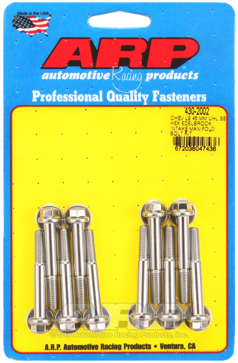 Picture of ARP Intake Manifold Bolt Kits Hardware Kits - 430-2002