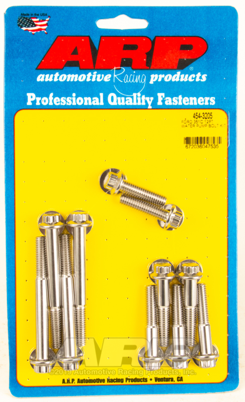 Picture of ARP Water Pump Fasteners Hardware Kits - 454-3205