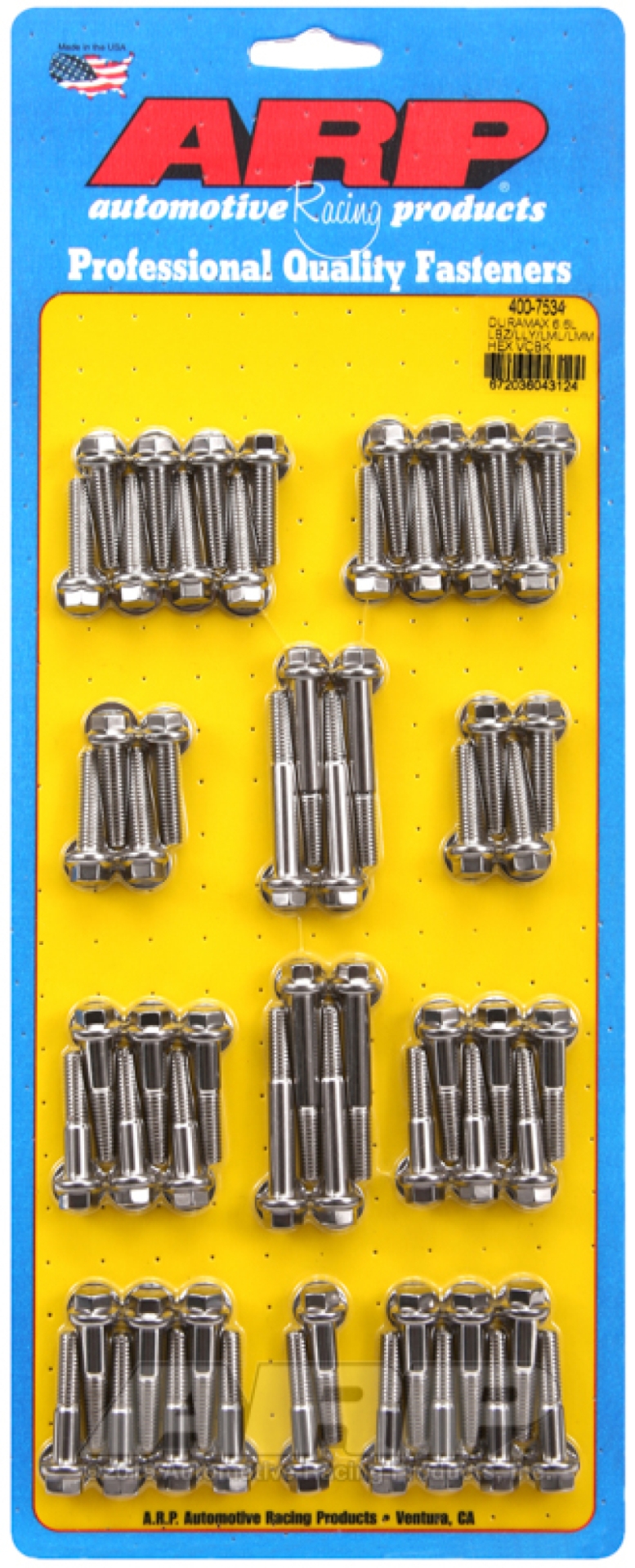 Picture of ARP Valve Cover Bolt Kit Hardware Kits - 400-7534