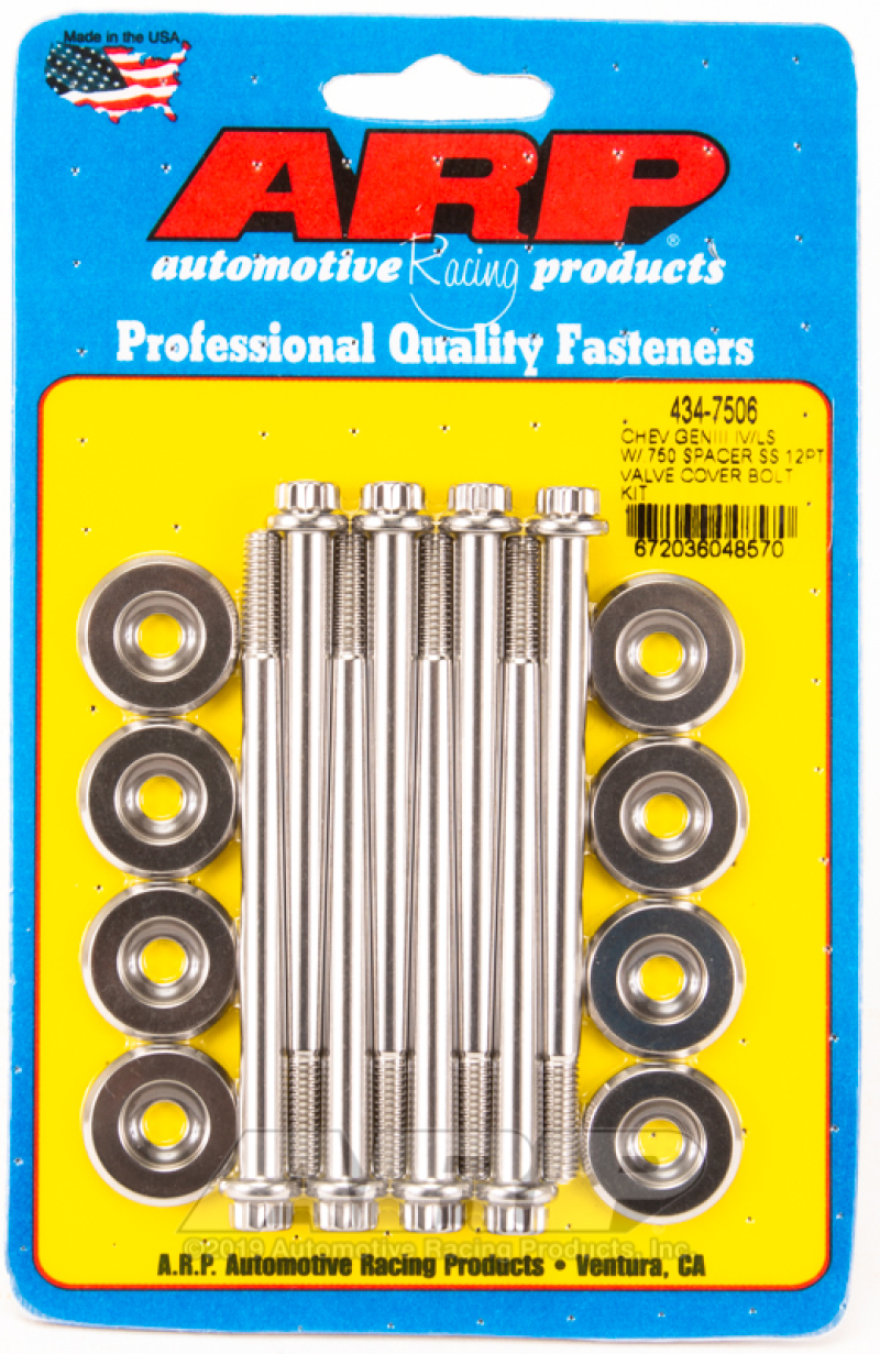 Picture of ARP Valve Cover Bolt Kit Hardware Kits - 434-7506