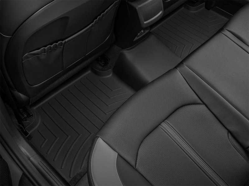 Picture of WeatherTech WT FloorLiner-Rear-Blk Floor Mats - 4415982