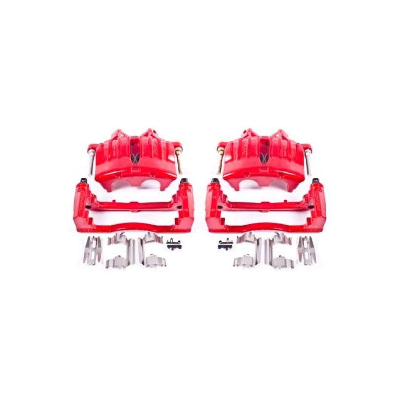 Picture of Power Stop 04-05 Buick Rainier Front Red Calipers w/Brackets - Pair