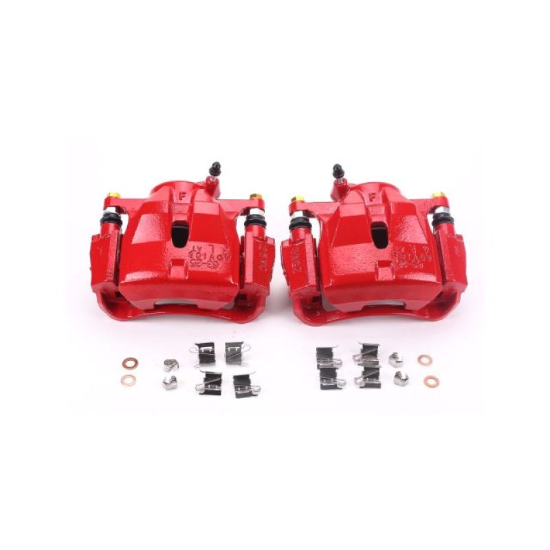 Picture of Power Stop 10-12 Lexus HS250h Front Red Calipers w/Brackets - Pair