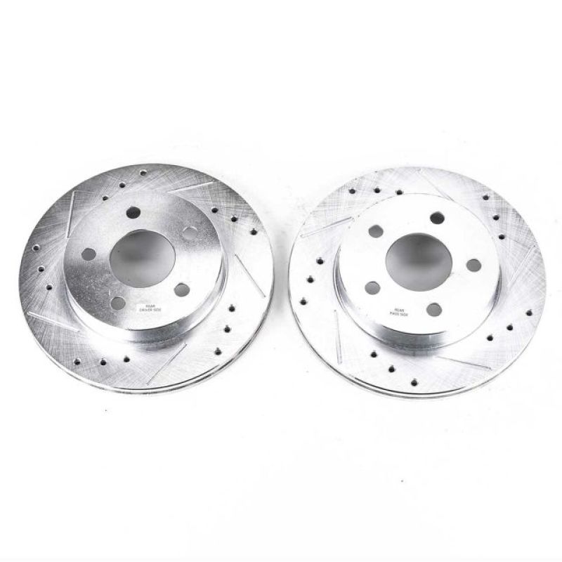 Picture of PowerStop PSB Evolution Drill/Slot Rotor Brake Rotors - AR8137XPR