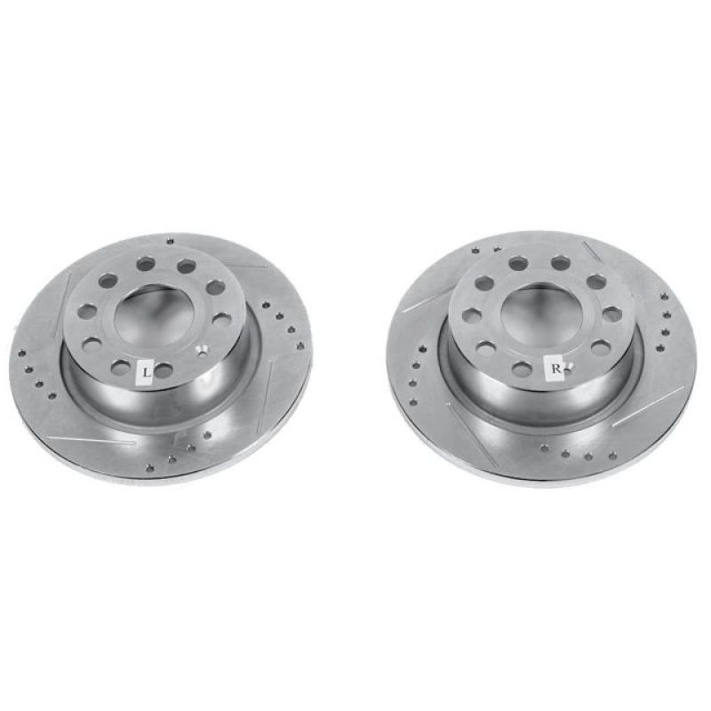 Picture of PowerStop PSB Evolution Drill/Slot Rotor Brake Rotors - EBR1207XPR