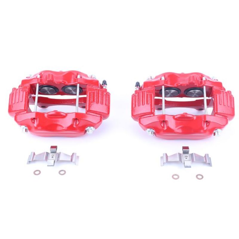 Picture of Power Stop 05-10 Chrysler 300 Front Red Calipers w/o Brackets - Pair