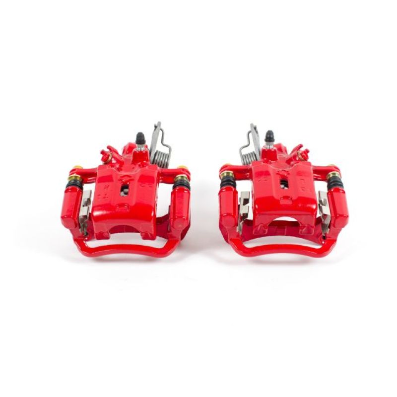 Picture of Power Stop 2001 Infiniti I30 Rear Red Calipers w/Brackets - Pair