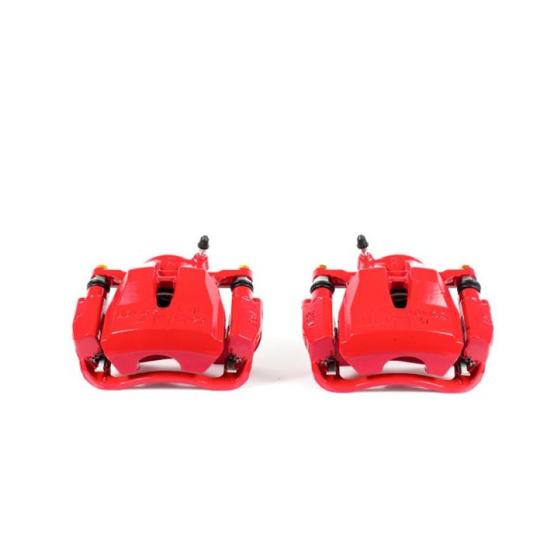 Picture of Power Stop 09-10 Pontiac Vibe Front Red Calipers w/Brackets - Pair