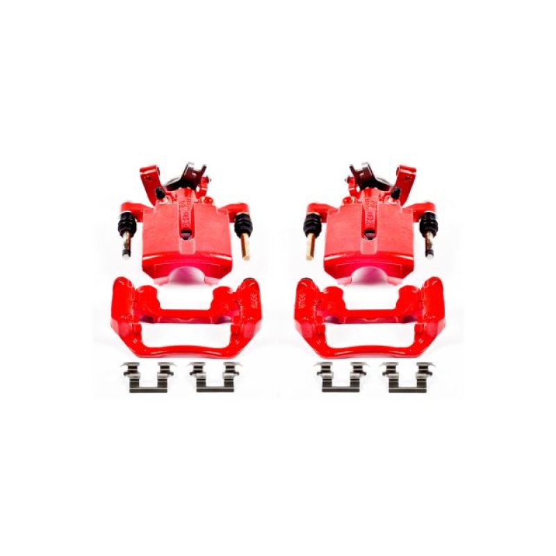 Picture of Power Stop 05-08 Chevrolet Cobalt Rear Red Calipers w/Brackets - Pair