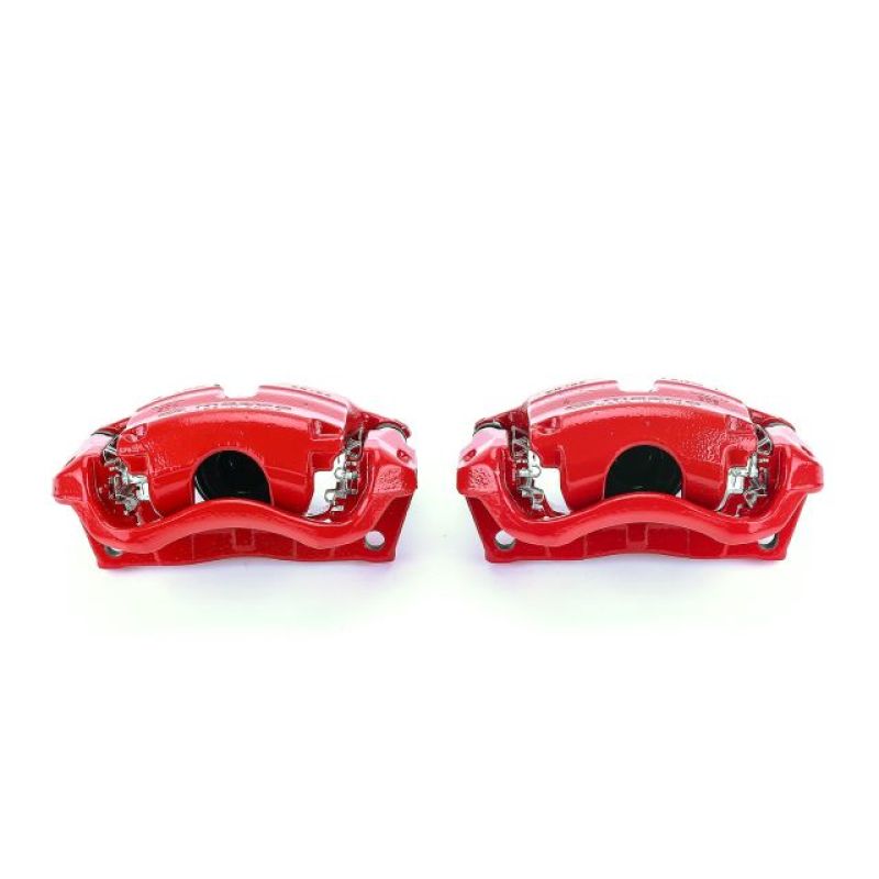 Picture of Power Stop 14-18 Mazda 3 Front Red Calipers w/Brackets - Pair