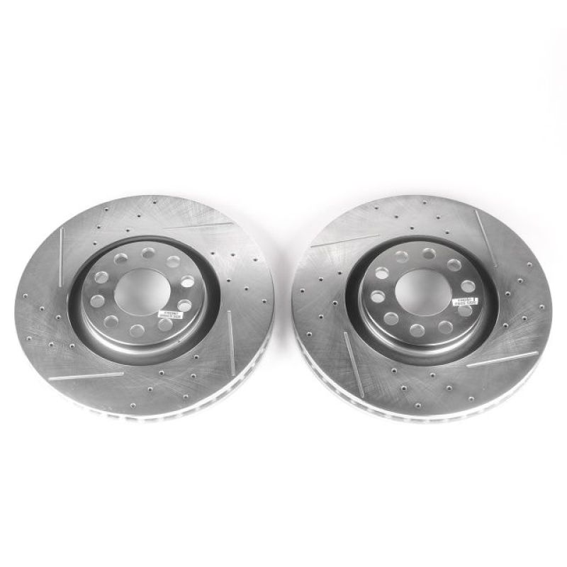Picture of PowerStop PSB Evolution Drill/Slot Rotor Brake Rotors - EBR637XPR