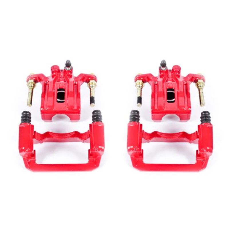 Picture of Power Stop 05-18 Nissan Frontier Rear Red Calipers w/Brackets - Pair