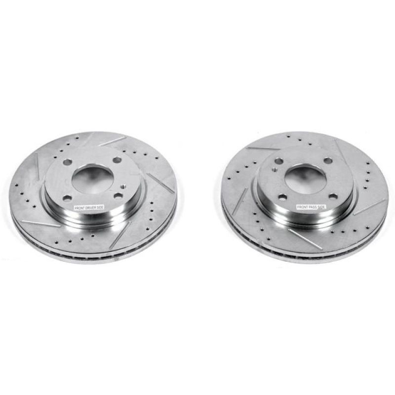 Picture of PowerStop PSB Evolution Drill/Slot Rotor Brake Rotors - AR85136XPR