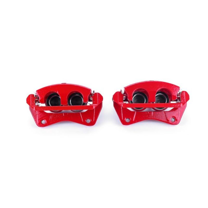 Picture of Power Stop 09-15 Honda Pilot Front Red Calipers w/Brackets - Pair