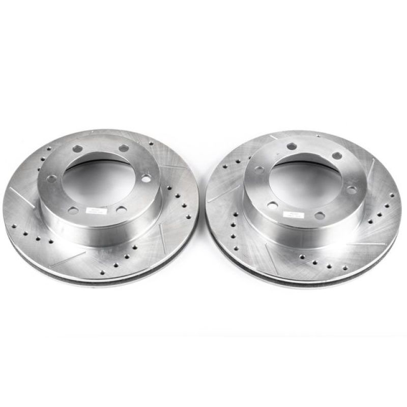 Picture of PowerStop PSB Evolution Drill/Slot Rotor Brake Rotors - JBR791XPR