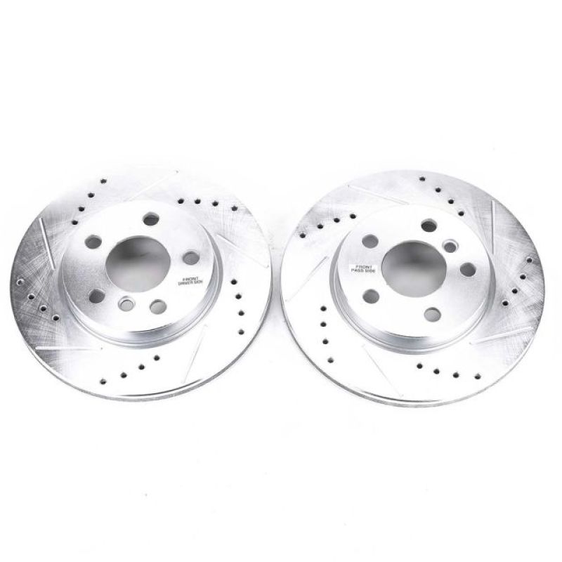 Picture of PowerStop PSB Evolution Drill/Slot Rotor Brake Rotors - EBR1646XPR