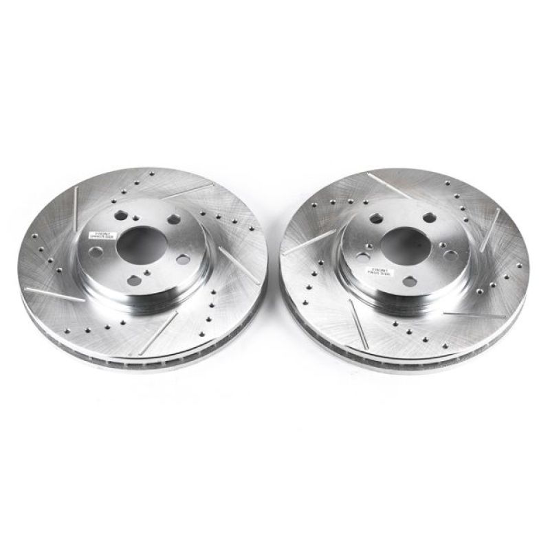 Picture of PowerStop PSB Evolution Drill/Slot Rotor Brake Rotors - JBR748XPR