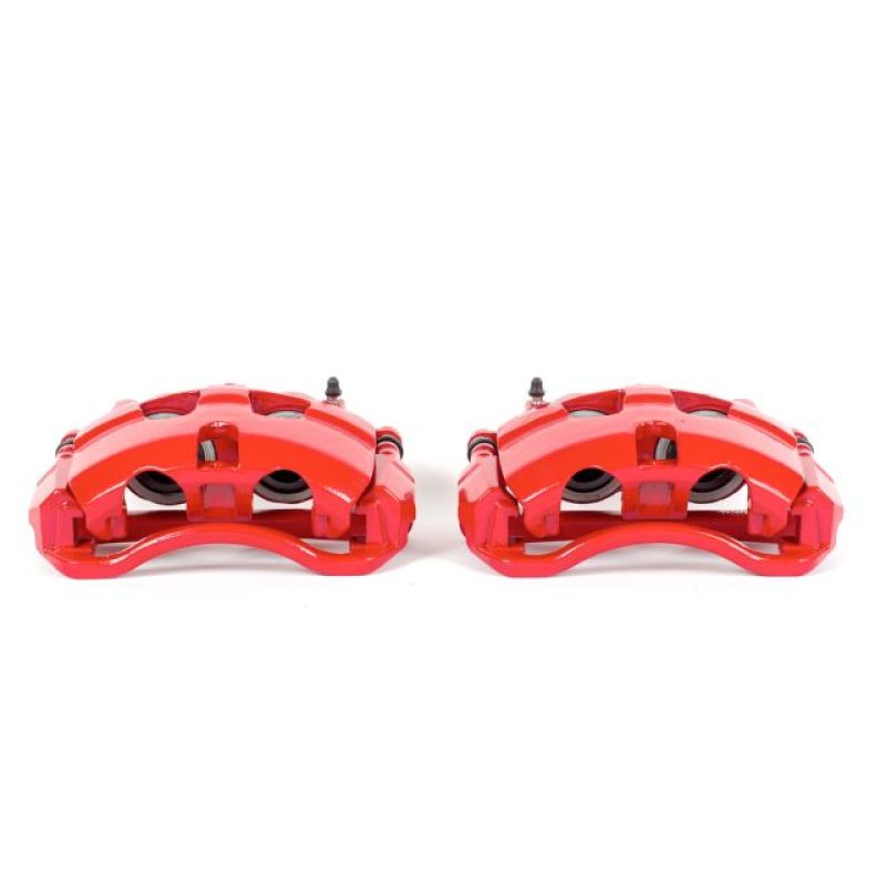 Picture of Power Stop 08-14 Ford E-150 Front Red Calipers w/Brackets - Pair