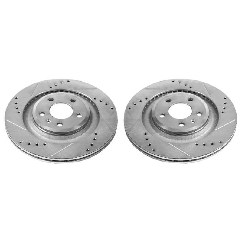 Picture of PowerStop PSB Evolution Drill/Slot Rotor Brake Rotors - EBR1015XPR
