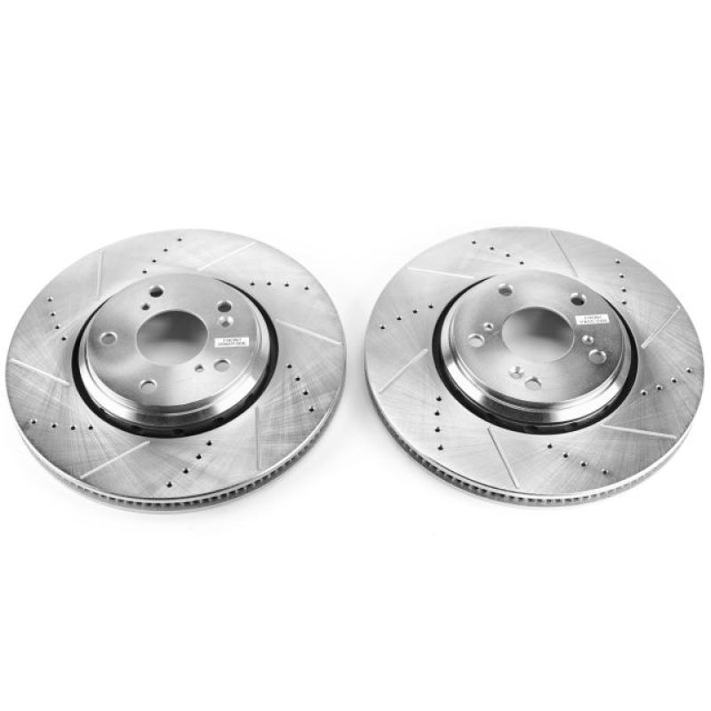 Picture of PowerStop PSB Evolution Drill/Slot Rotor Brake Rotors - JBR1730XPR