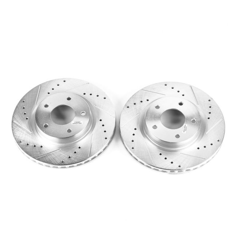 Picture of PowerStop PSB Evolution Drill/Slot Rotor Brake Rotors - JBR1558XPR