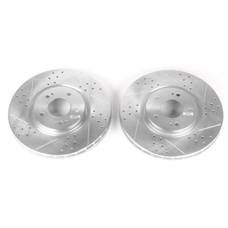Picture of PowerStop PSB Evolution Drill/Slot Rotor Brake Rotors - JBR1109XPR