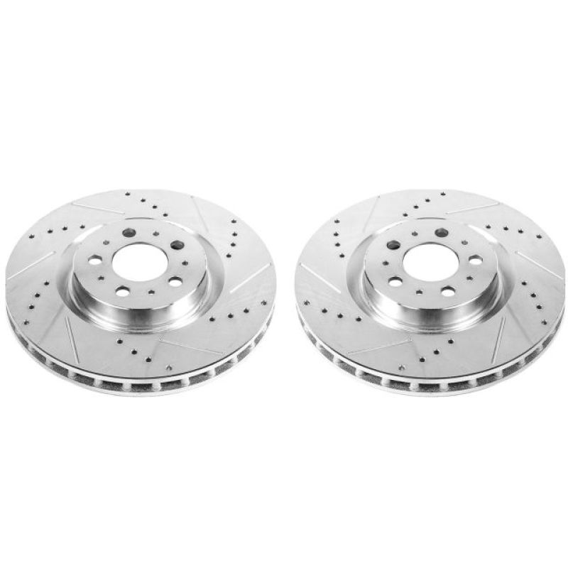 Picture of PowerStop PSB Evolution Drill/Slot Rotor Brake Rotors - EBR895XPR