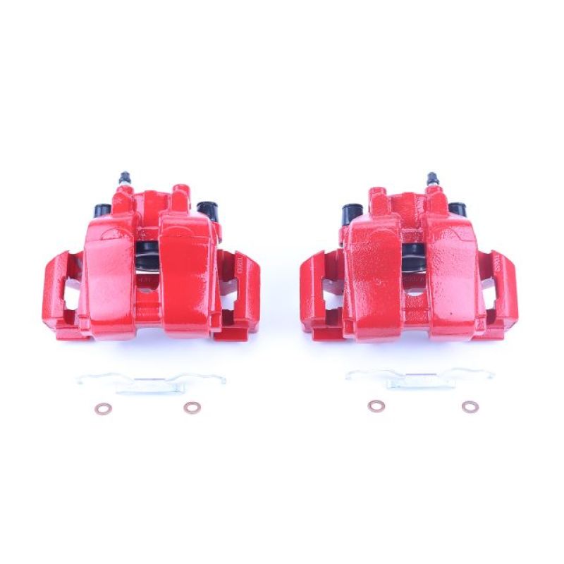 Picture of Power Stop 07-12 Ford Escape Front Red Calipers w/Brackets - Pair