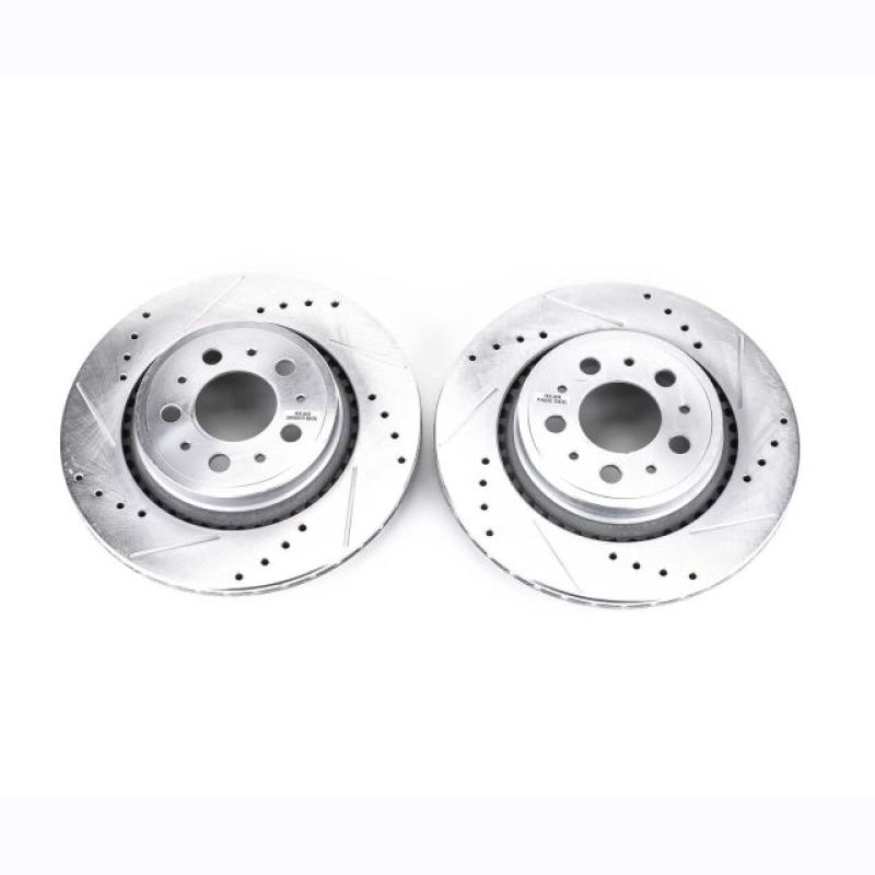 Picture of PowerStop PSB Evolution Drill/Slot Rotor Brake Rotors - EBR1077XPR
