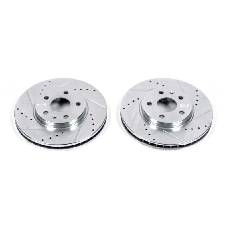 Picture of PowerStop PSB Evolution Drill/Slot Rotor Brake Rotors - AR82124XPR