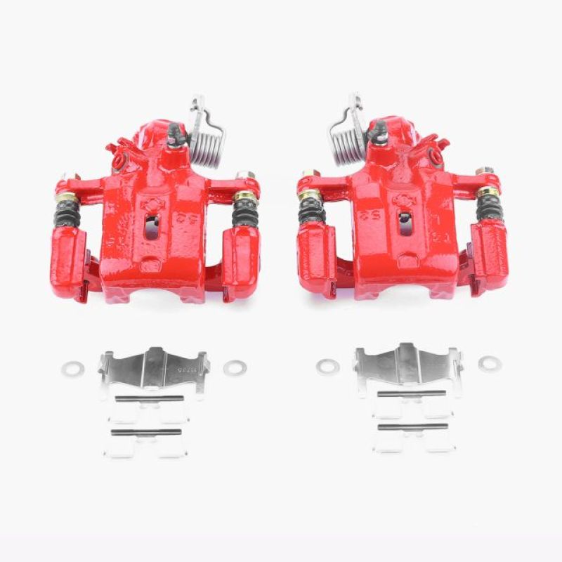 Picture of Power Stop 99-01 Infiniti G20 Rear Red Calipers w/Brackets - Pair